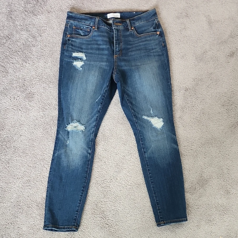 LOFT Slim Pockets Jeans - Picture 4 of 5